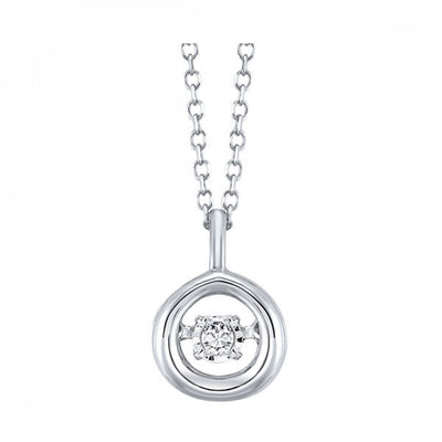 10KT  DIAMOND (1/50 CTW) PENDANT
