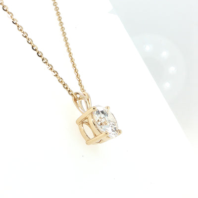 Solitaire Pendant- Lab Grown