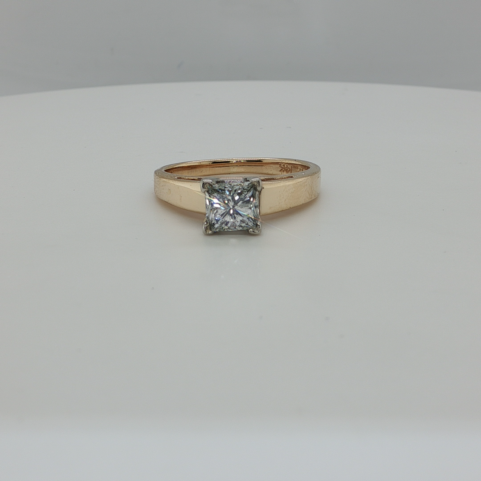 Princess Cut Solitaire