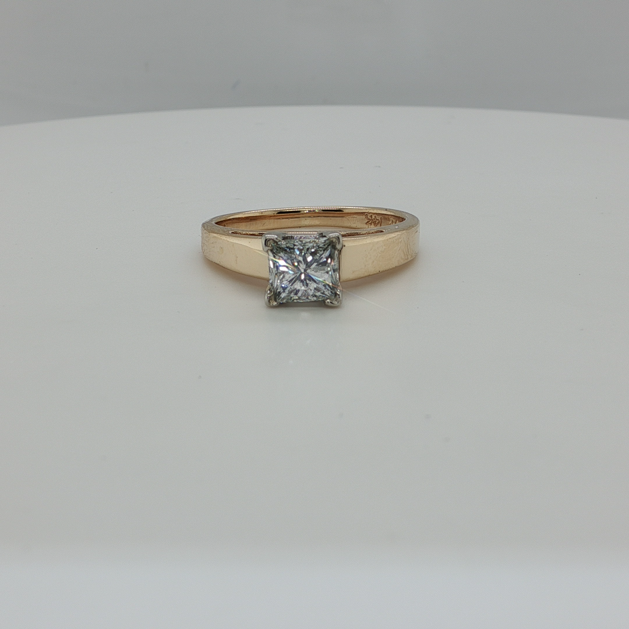 Princess Cut Solitaire