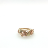 Nature-Inspired Gold Leaf Band