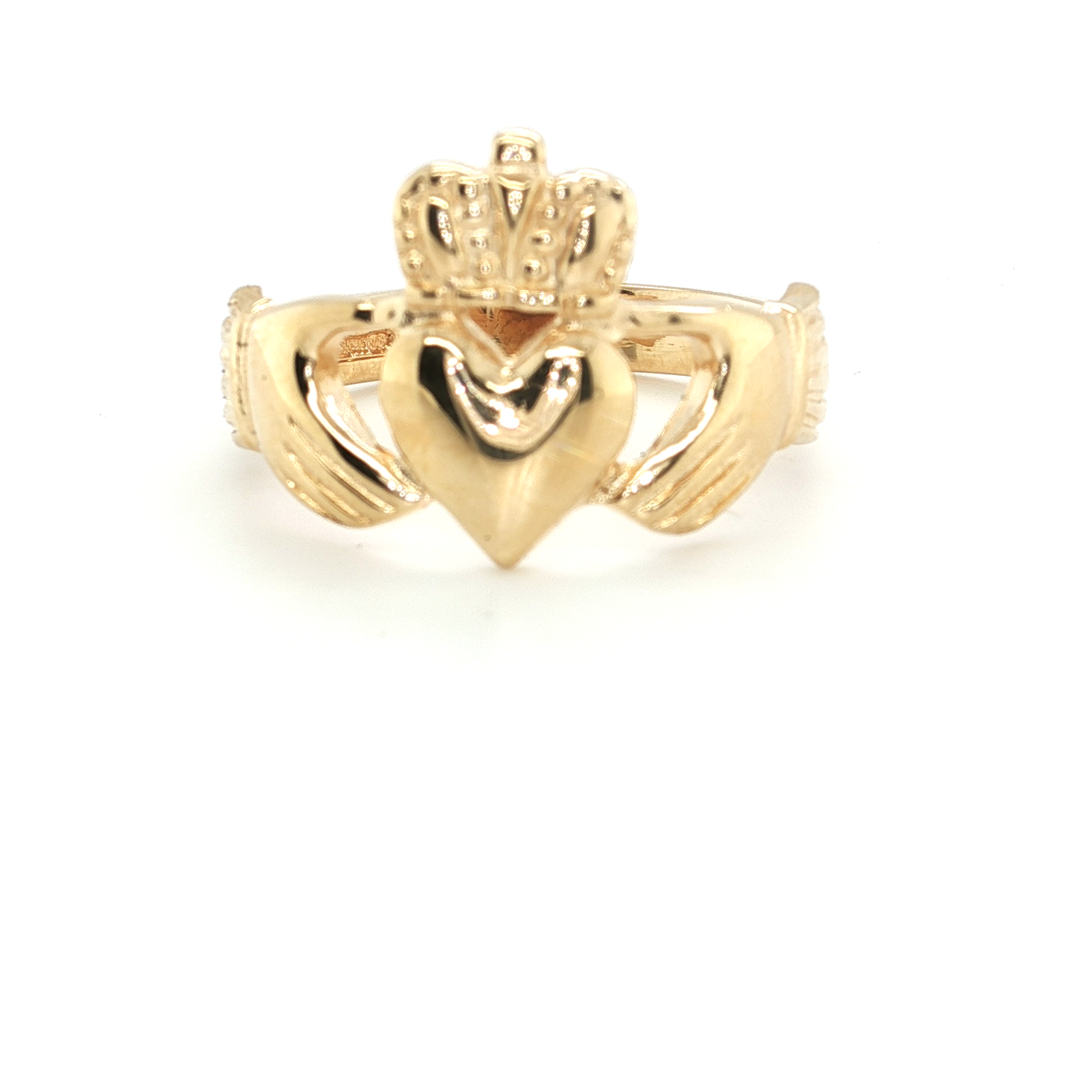 Yellow Gold Claddagh Ring: Irish Symbol of Love, Loyalty, and Friendship