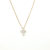 Petite Diamond Cross Pendant
