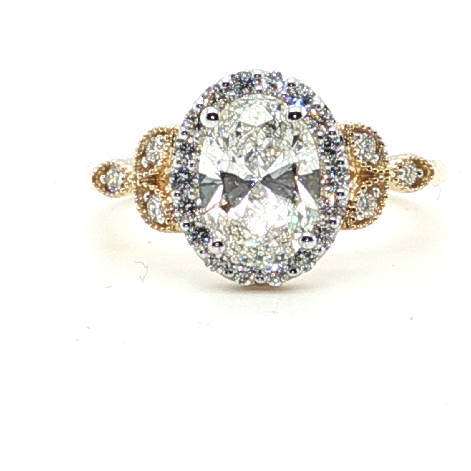 "Millie" 10k Yellow Gold Engagement Ring