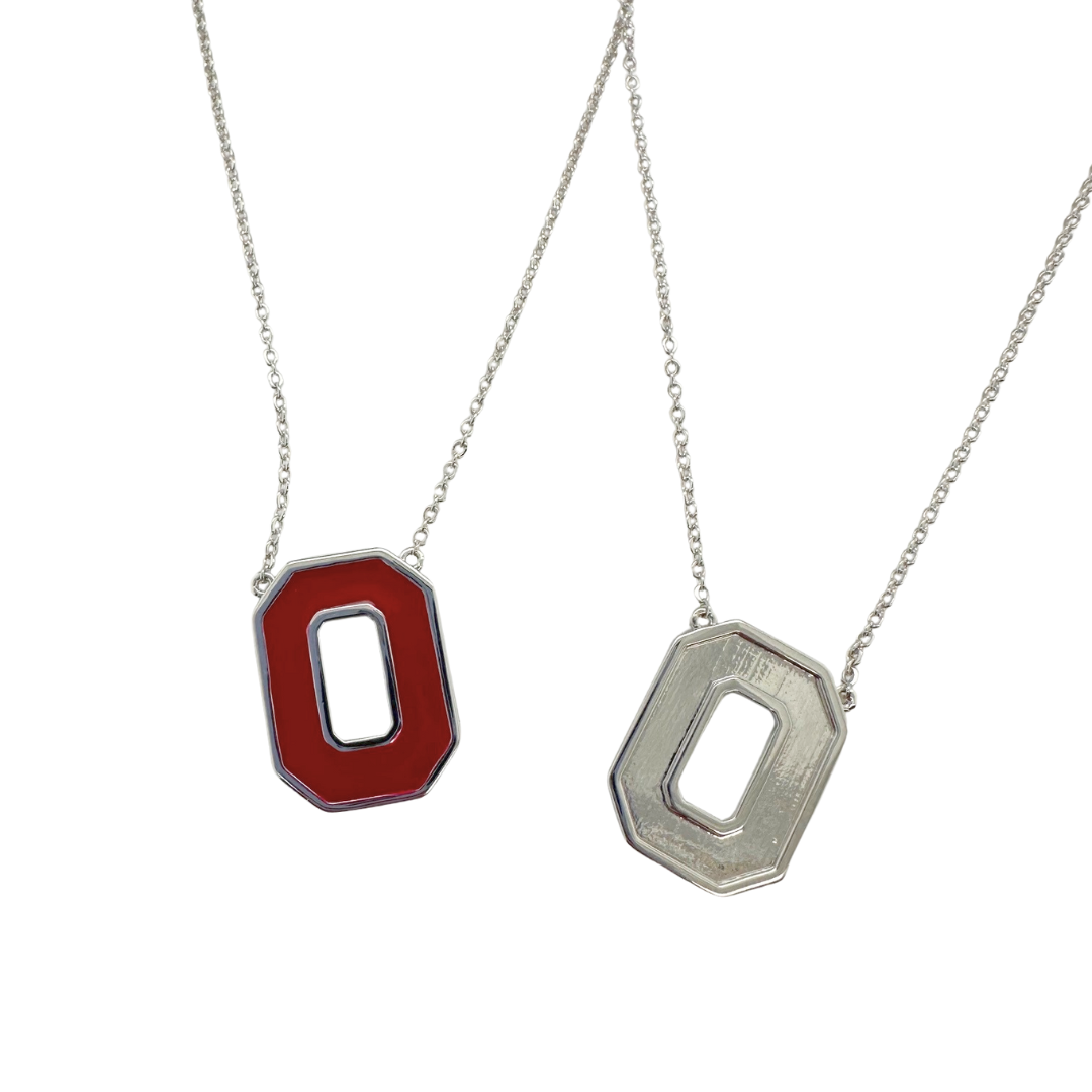 College Spirit Brass "O" Necklace