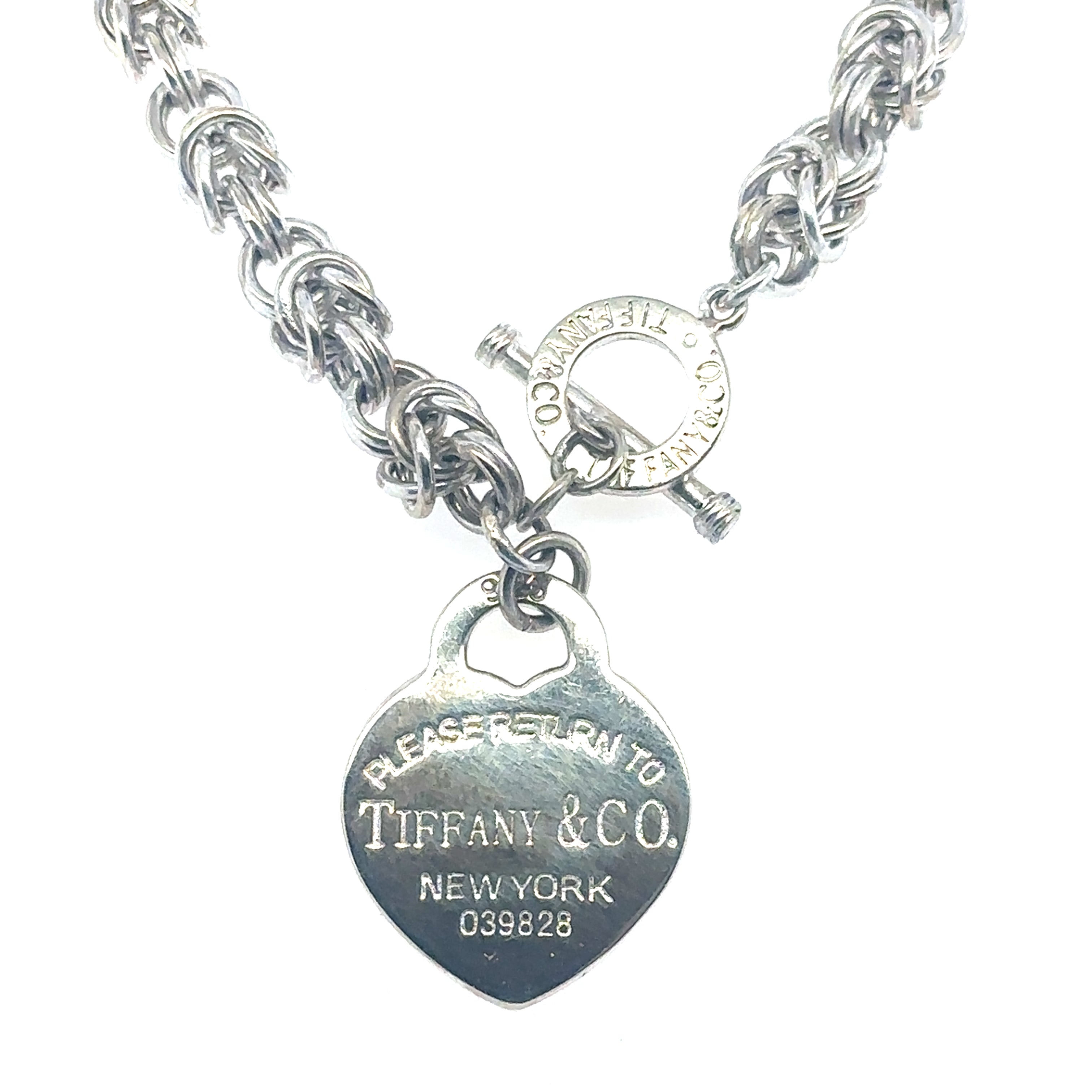 【s925】TIFFANY&Co. ネックレス シルバー 50cmラグジュアリー Tiffany & Co.
