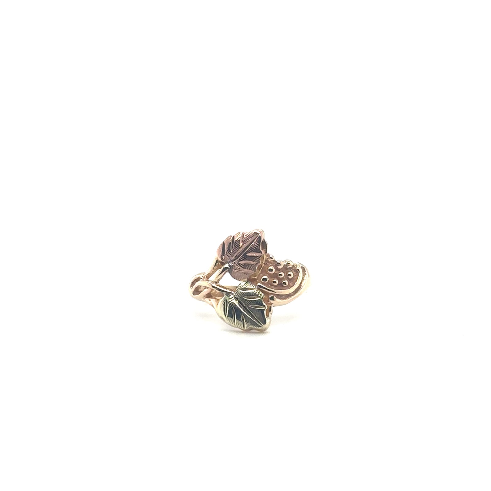 10K Black Hills Gold Leaf Ring