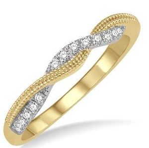 Swirl Diamond Fashion Ring