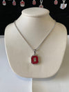 Block "O" Necklace