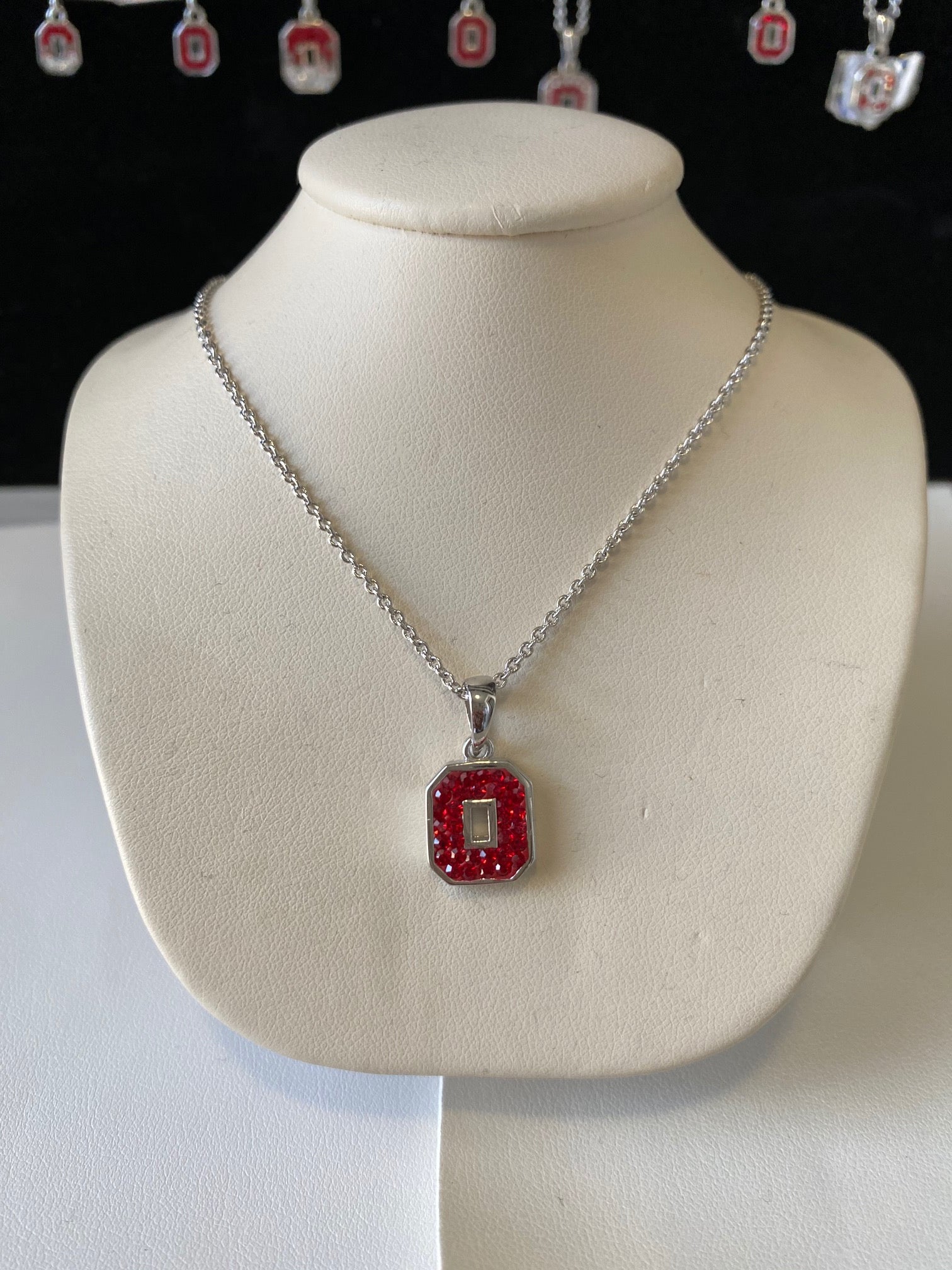 Block "O" Necklace