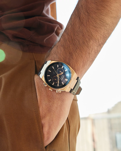 43mm Black Dial Citizen Eco-Drive Axiom SC Watch - CA4583-01E