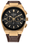 43mm Black Dial Citizen Eco-Drive Axiom SC Watch - CA4583-01E