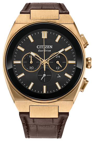 43mm Black Dial Citizen Eco-Drive Axiom SC Watch - CA4583-01E