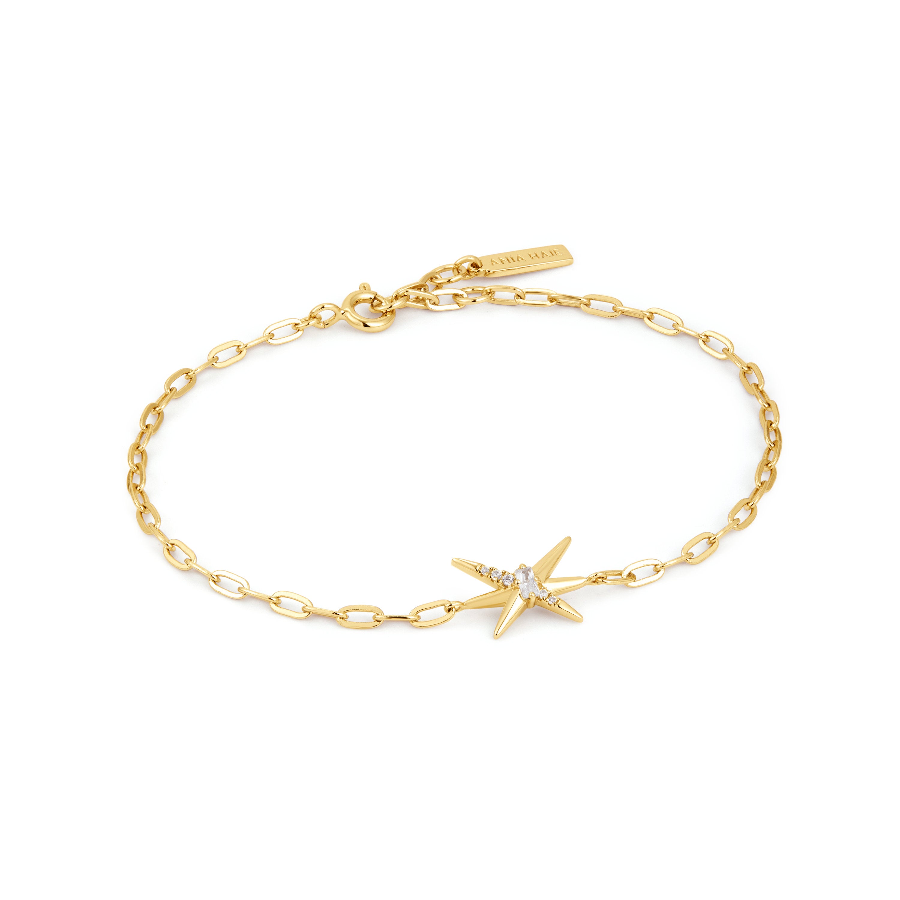 Gold Spike Chain Bracelet - Lambert Jewelers