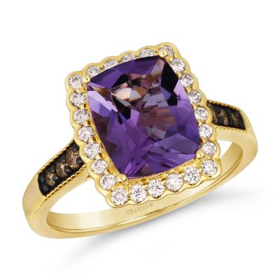 Honey Gold Grape Amethyst Le Vian Ring