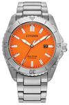 41mm Orange Dial TITANIUM Citizen Eco-Drive Brycen Watch - AW1840-50X