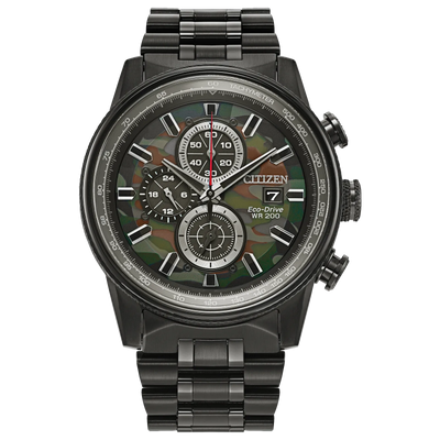 43mm Camo Dial Limited Citizen Nighthawk Eco-Drive - CA0805-53X