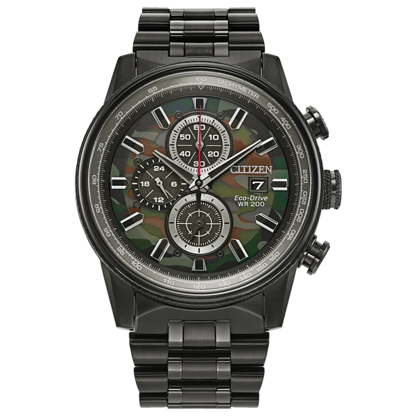 43mm Camo Dial Limited Citizen Nighthawk Eco-Drive - CA0805-53X