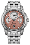 42mm Salmon Dial Citizen Eco-Drive Calendrier Watch - BU0080-52X