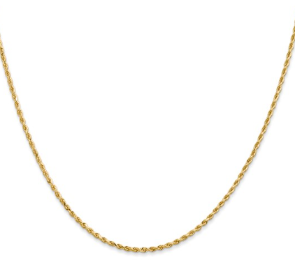 10KT Yellow Gold Chain and Cross