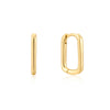 Gold Large Oval Huggies