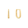 Gold Oval Huggies