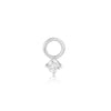 Silver Sparkle Earring Charm