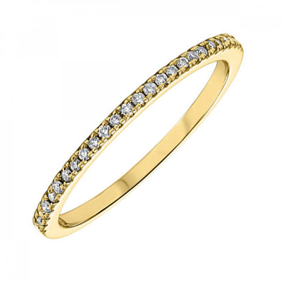 10KT Diamond (1/8CTW) Ring- Available in Rose, Yellow, and White Gold