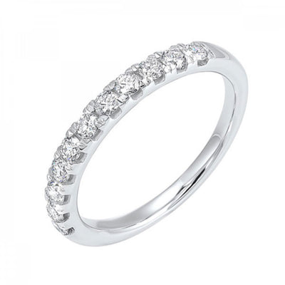 14KT Shared Prong Diamond (1/3CTW) Ring- Available in Rose, Yellow and White Gold