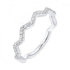 10KT Diamond (1/5CTW) Band- Available in Rose, Yellow and White Gold