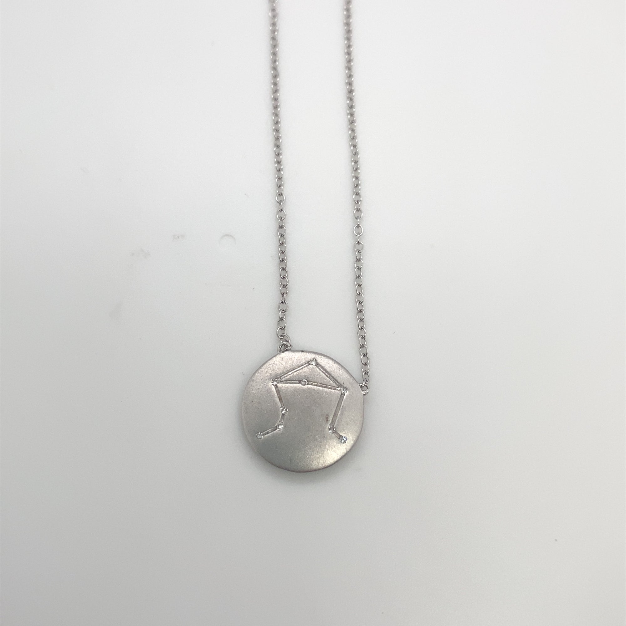 Double Zodiac Necklace (Silver)