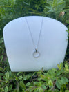 Petite Circle Pendant Necklace