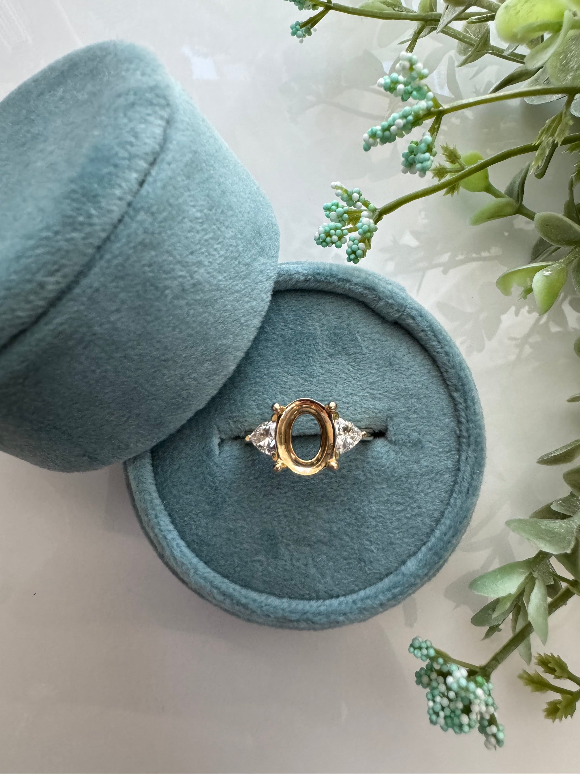 Belle Semi- Mount Engagement Ring