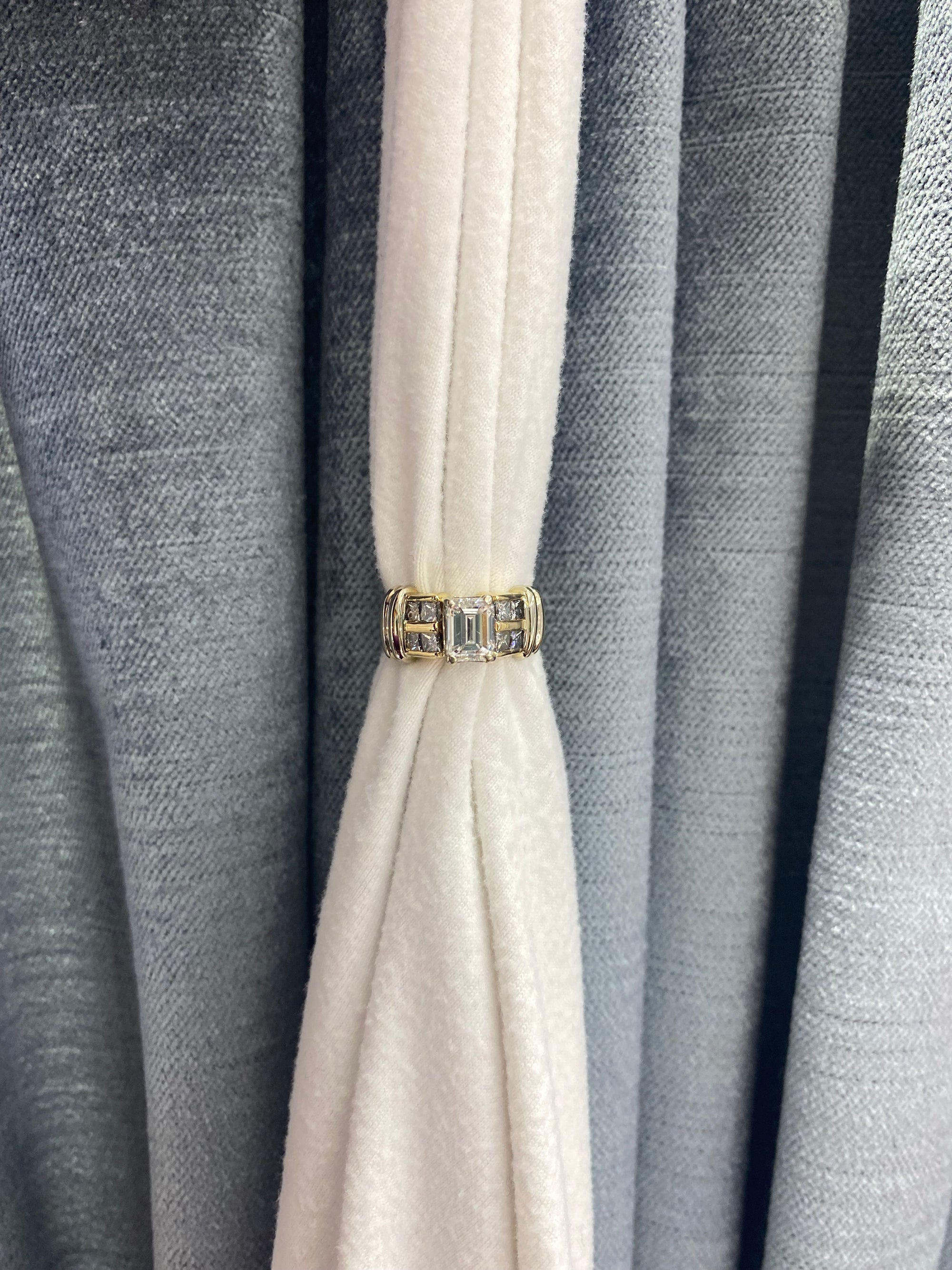 Emerald Cut Diamond Engagement Ring