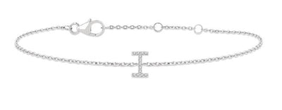 Initial Diamond Bracelet