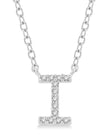 Initial Diamond Pendant