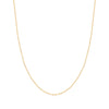 Gold Mini Link Charm Chain Necklace