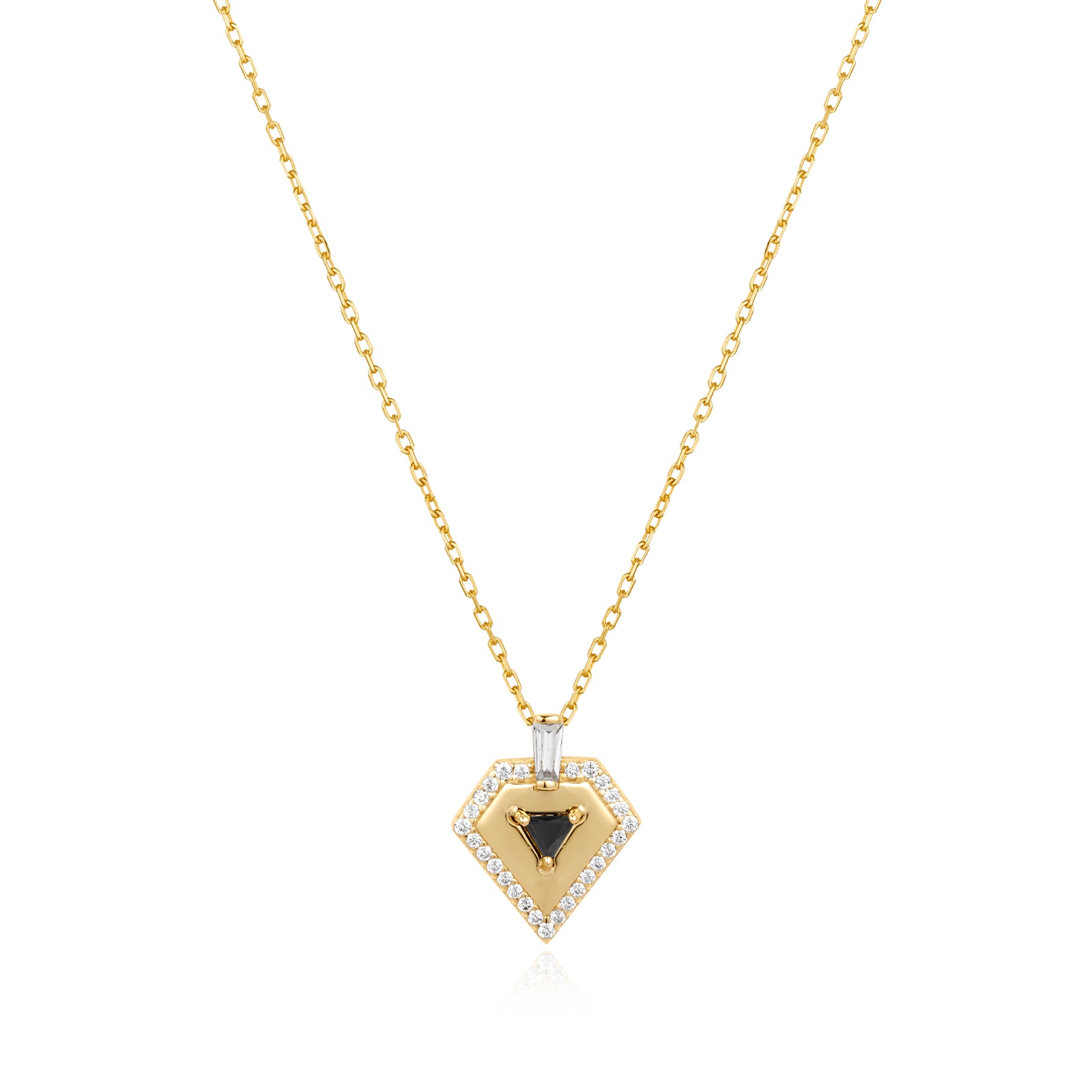 Gold Geometric Necklace