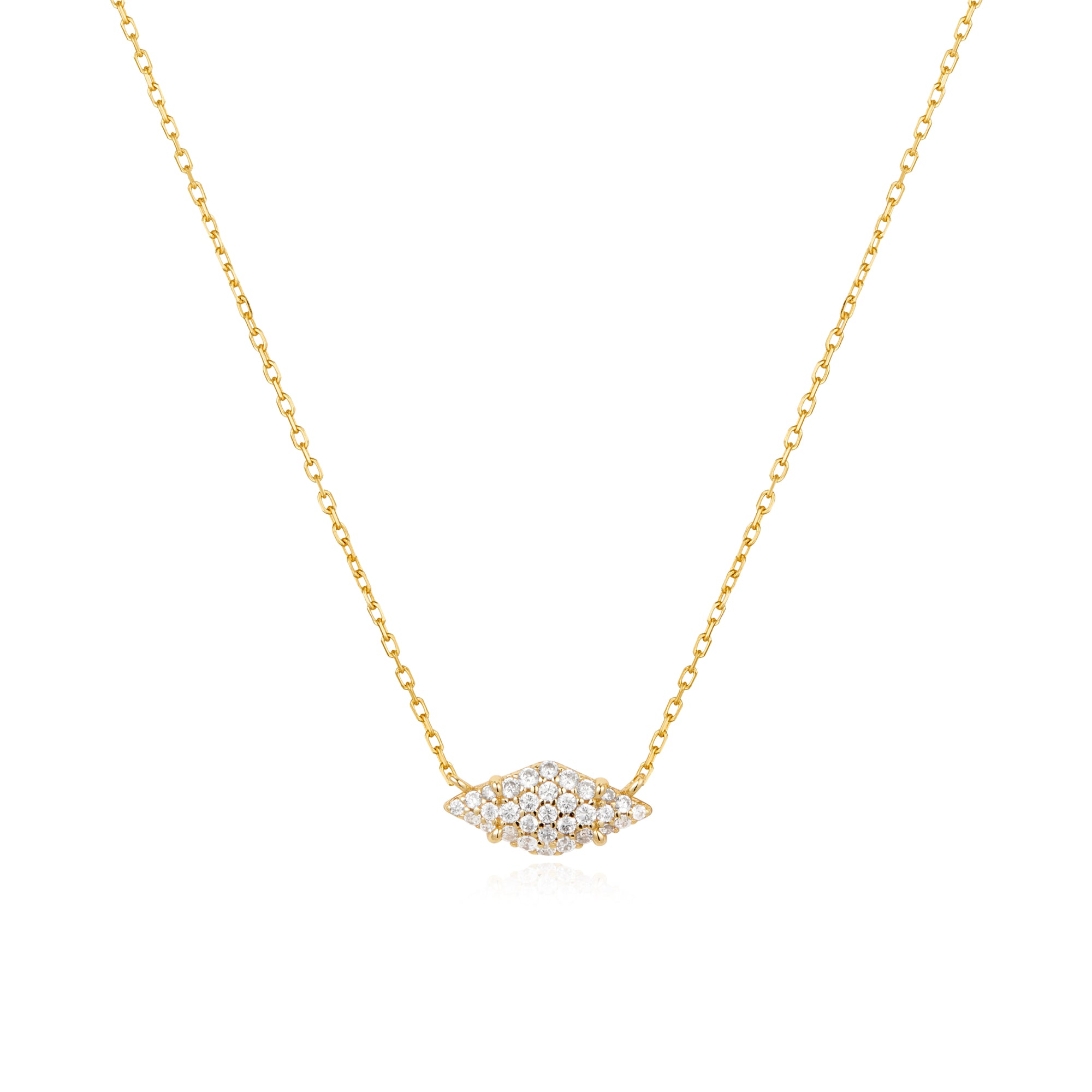 Gold Pavé Sparkle Necklace