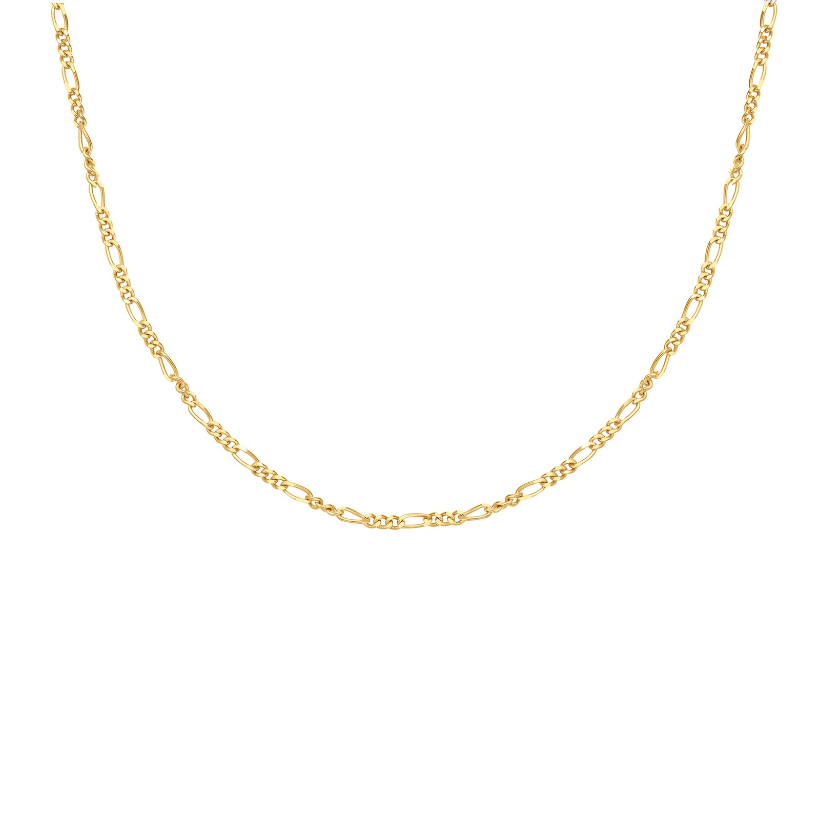 Gold Filia Curb Chain Necklace