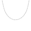 Silver Filia Curb Chain Necklace