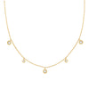 Gold Kyoto Opal Station Necklace