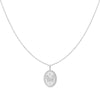 Silver Butterfly Pendant Necklace