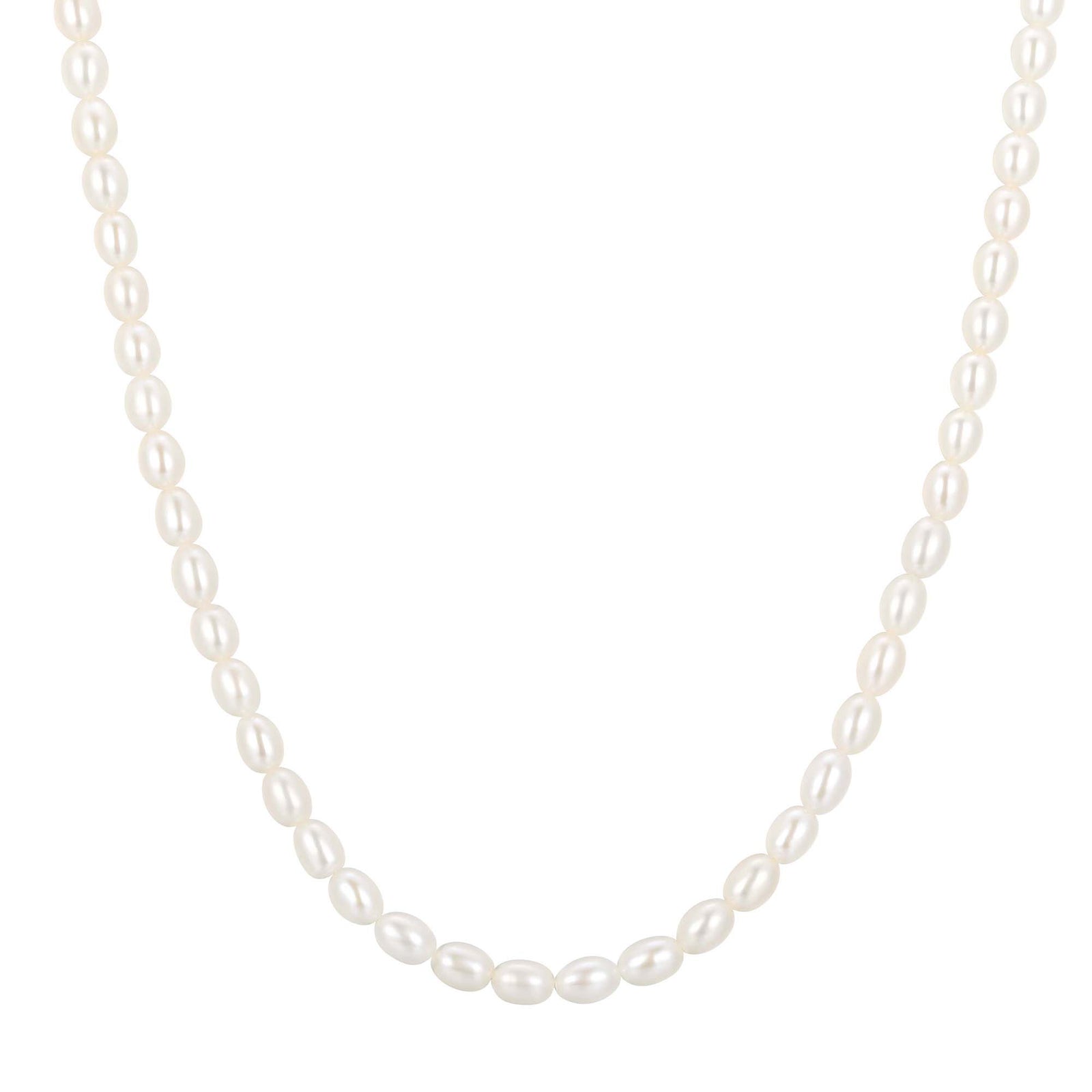 Gold Shell Pearl Beaded Necklace