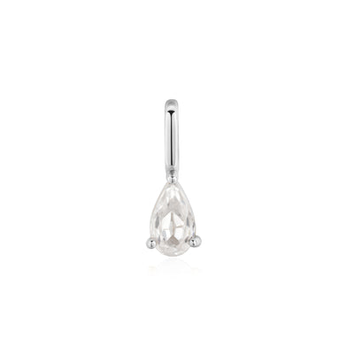 Silver Tear Drop Charm