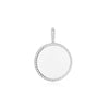 Silver Disc Charm