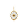 Two Tone Star Disc Charm