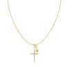 Gold Guiding Star Charm Necklace
