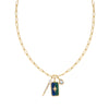 Gold North Star Charm Necklace