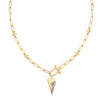 Gold Tough Romance Charm Necklace